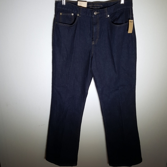 New Lauren Classic Boot cut Stretch Jeans 12